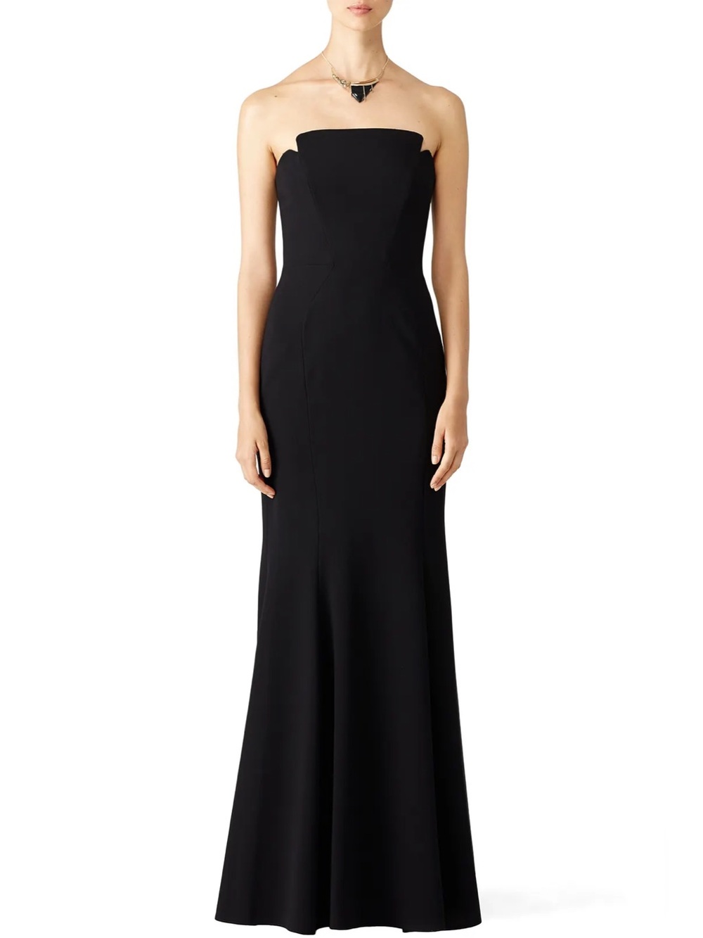 JillJill Stuart Black Harlow Gown